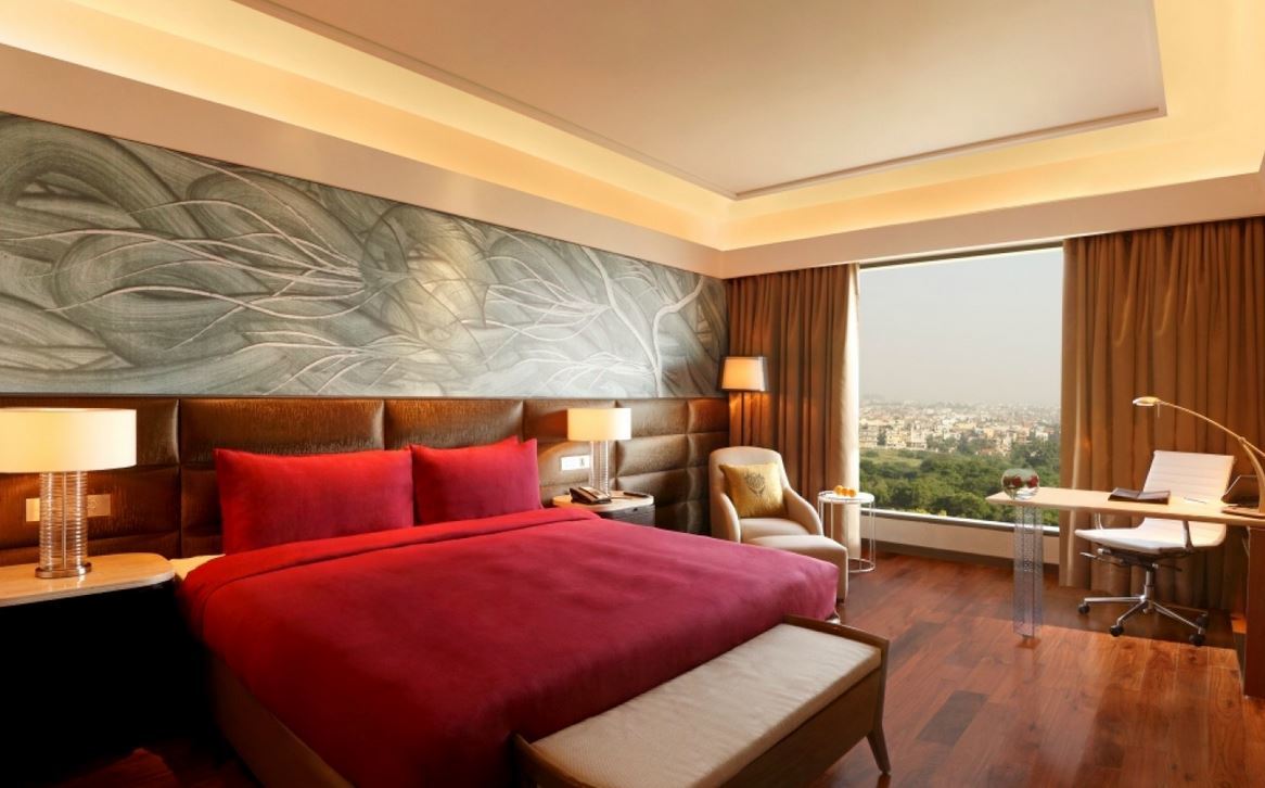 The Leela Ambience Convention Hotel Delhi Nova Deli Exterior foto A room at The Park, New Delhi